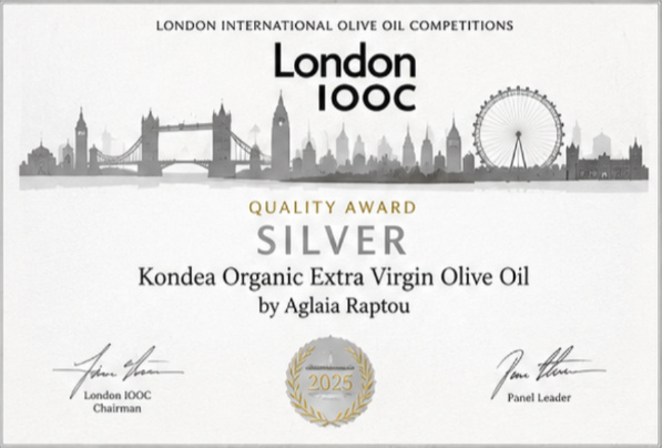 London International Olive Oil Competitions 2025 Silver award